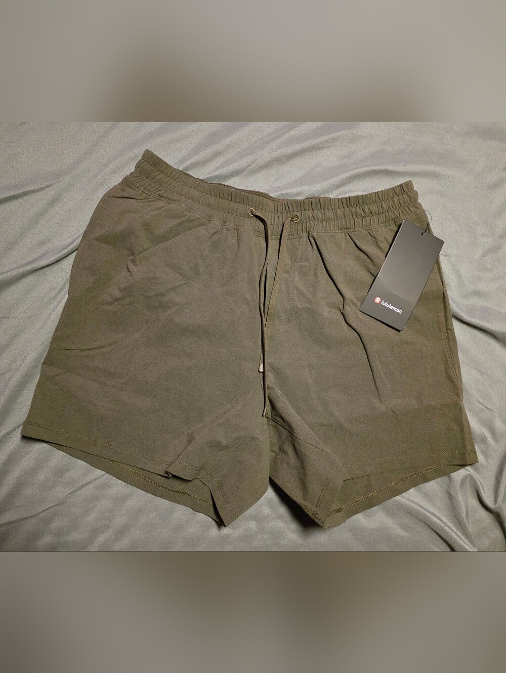 Lululemon Swim Short 5” *Lined Sizes S/M New Olive Brown